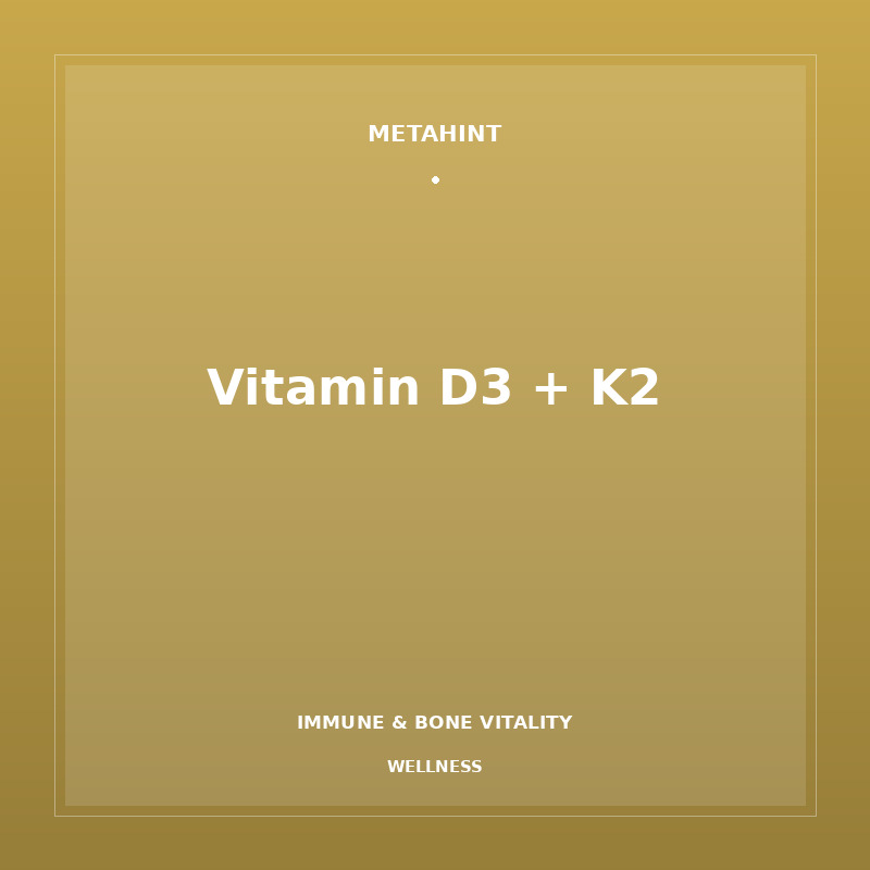 METAHINT Vitamin D3 + K2